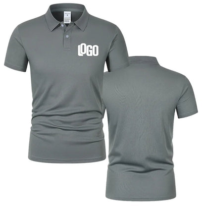 Customized T-Shirts with Printed Front and Back, Professional T-Shirts with Your Own Logo, Text Photos, Personalized Men's Premi