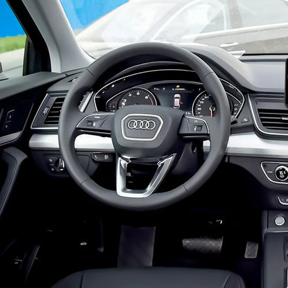 Car Styling Steering Wheel Center Logo Covers Trim Accessorie Fit  AUDI A6L Q7 Q3 Q5 A7 A5 A3 A4L A8L A8 Q5L Q8 A7 Q6 E-TRON SQ5
