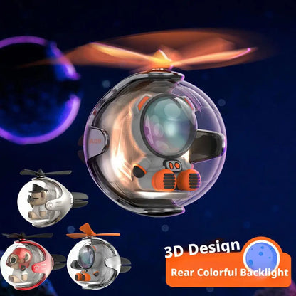 Fashion Car Aromatherapy Flying Ball Bear Car Air Outlet Creative Ornament Cute Cartoon Decor Manufacturer For Improve Car Scent
