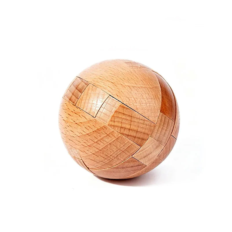 Metal and Wooden Brain Teaser Puzzles 3D Unlock Interlocking Disentanglement Educational Logic IQ Toys For Kids & Adults