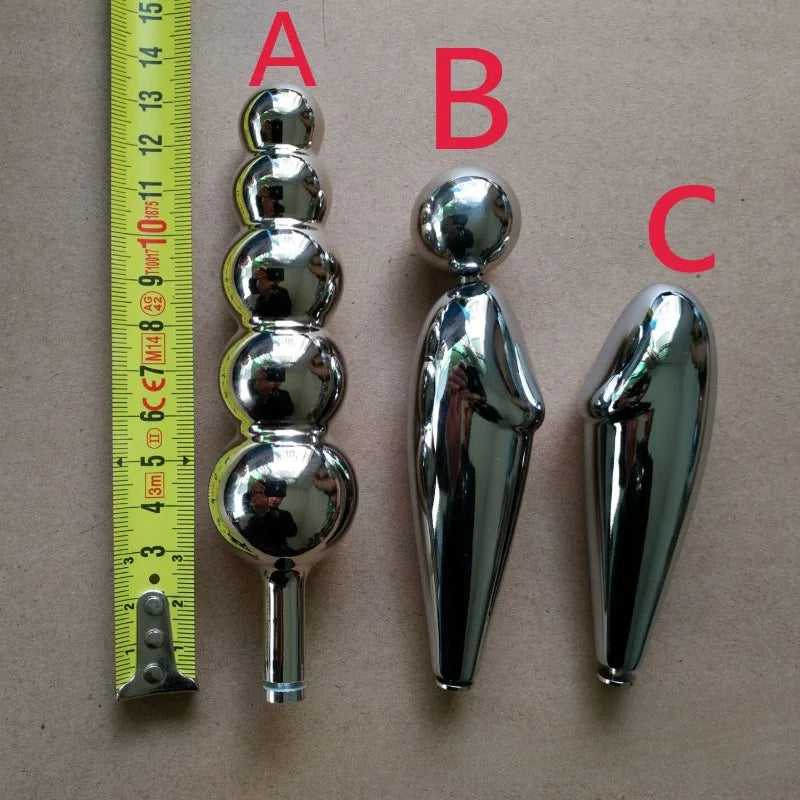 Stainless Steel Male Chastity Belt Device with Butt Open Invisible Cock Penis Cage Adjustable Waist Lock BDSM Bondage Sex Toys