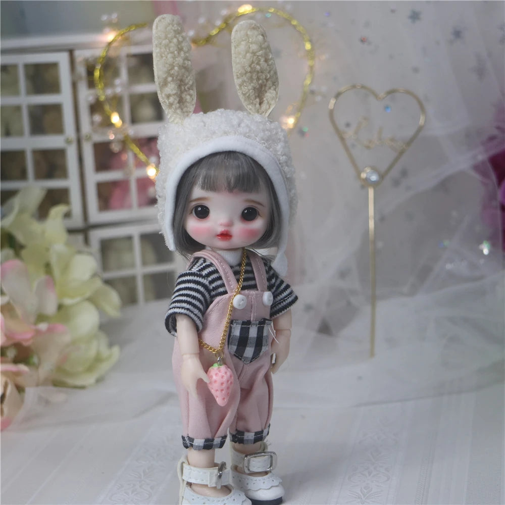 Original Bjd Diy Dress Up Doll 1/8 Joint Mobility Fashion Princess Doll 3d True Eye Girl.S Birthday Full Set Accessories Gift