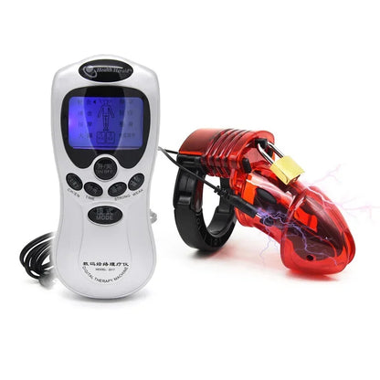 Sex Products Electric Shock Penis Ring Cock Ring Electro Stimulation Medical Therapy Massager Bdsm E-Stim Sex Toys For Men