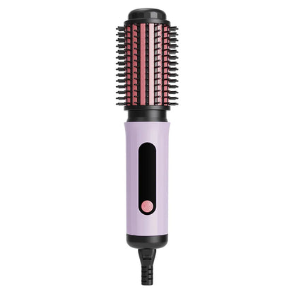 TINSOL Negative Ion Hot Air Brush Professional Styling Tool Multi-Functional Heated Curling and Straightening Brush
