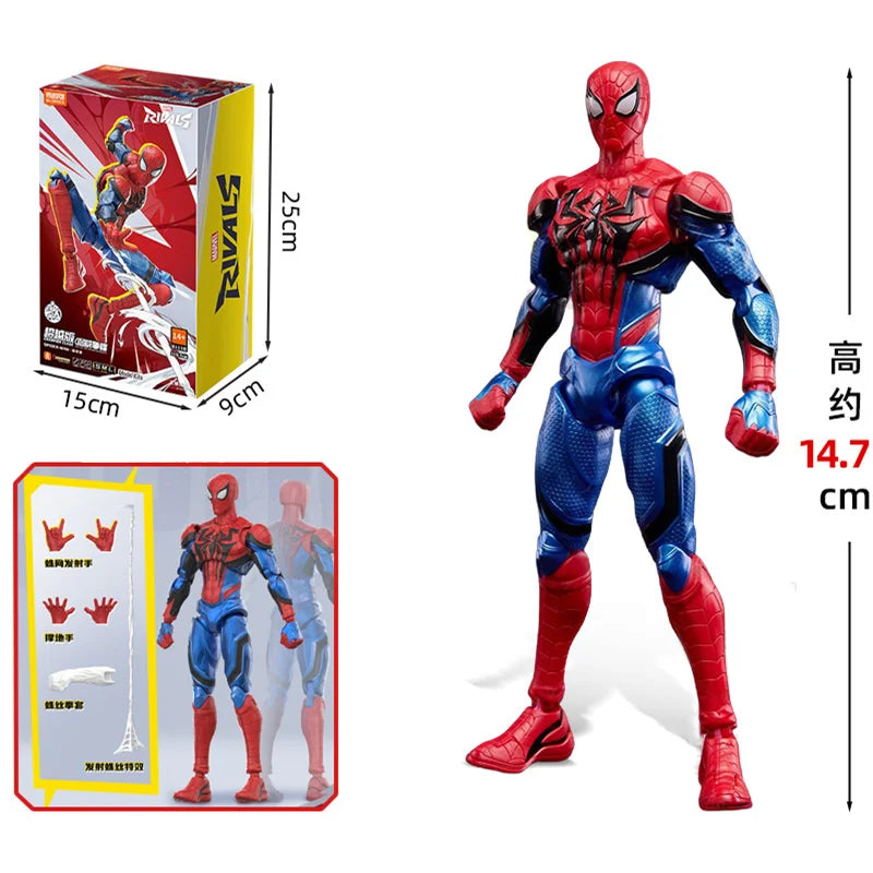 Blokees Deadpool 3 Wolverine Action Figures Spider-Man Movie Version Deadpool & Friend Series Collections Figures Adult Gift