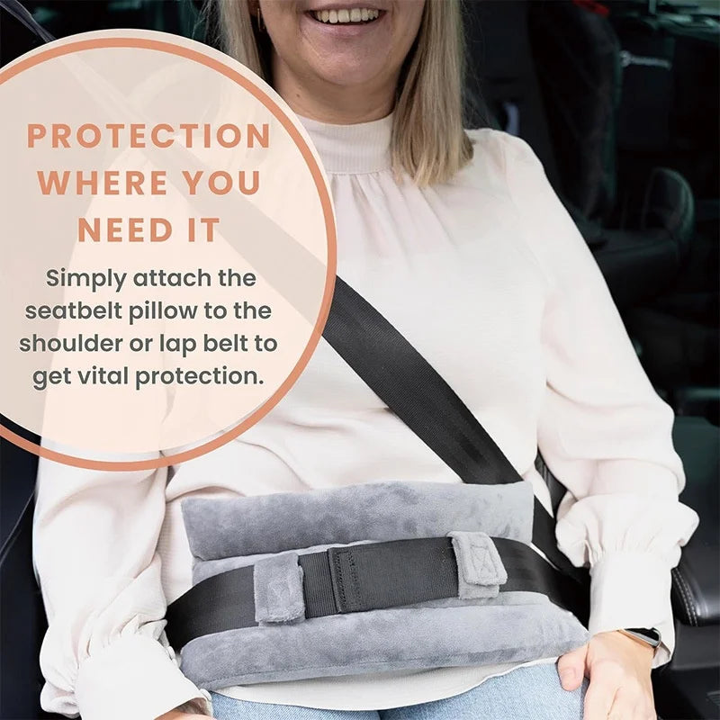 Universal Comfort Car Seat Belt Shoulder Pads Soft Polyester Protection Soft And Comfortable Accessory for Adults And Teens