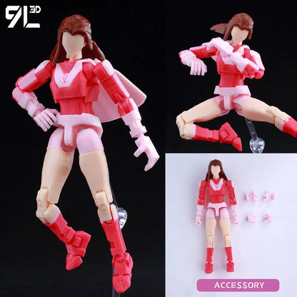 9L3D Printed Superheroes Invincible 2.0 Anime Multi-Jointed Shapeshift Toys Action Figures Mannequin Model Ornaments Gifts