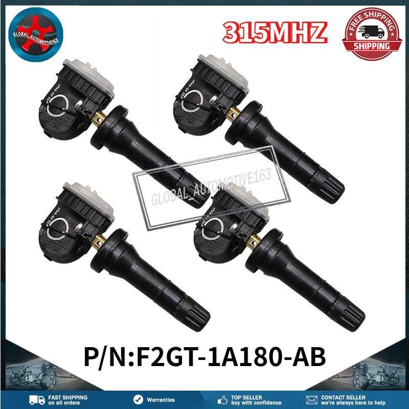 TPMS F2GT-1A180-AB Tire Pressure Monitoring Sensor 315MHZ For Ford Ecosport Edge E-Series Explorer F-150 SuperCrew Mustang