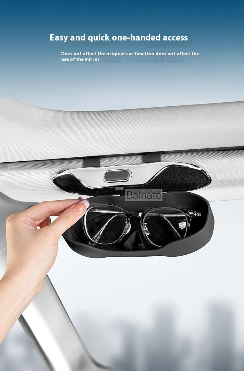 Car Glasses Box Sun Visor Glasses Holder For EBRO S700 EBRO S800 S400 2025 Shock-proof Eyeglasses Storage Case Car Accessories
