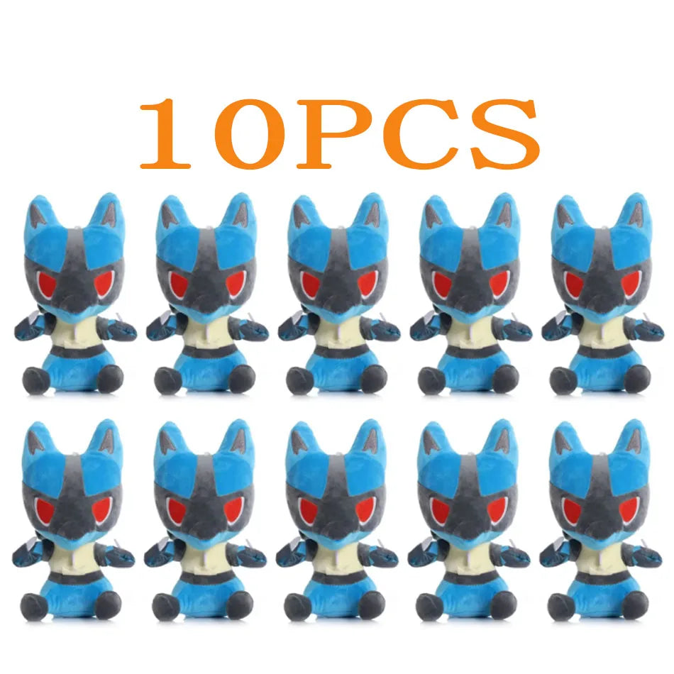 10pcs Pokemon Official Plush Toy - Charmander, Squirtle, Pikachu Plush, Bulbasaur Stuffed Animal Toy, Pokemon Doll Birthday Gift