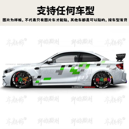 Car Vinyl stickers body decoration sporty Customized racing decals modified accessories FOR BMW 3 4 5 Series M2 M3 M4 M5