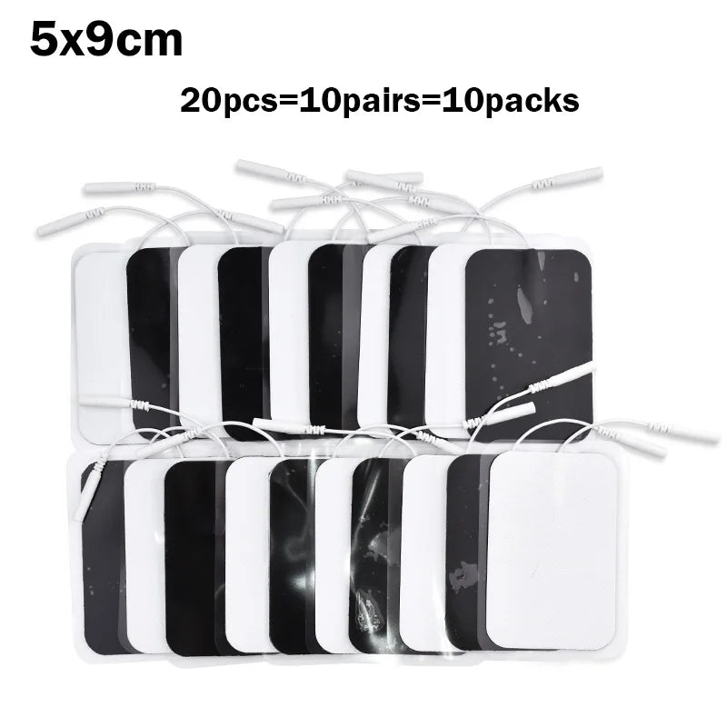 20/30/50/100P EMS TENS Electrode Pads Gel Patch For Electrodes Acupuncture Massager Nerve Muscle Stimulator Electrode Stickers