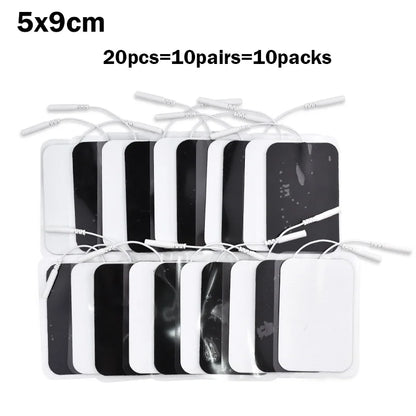 20/30/50/100P EMS TENS Electrode Pads Gel Patch For Electrodes Acupuncture Massager Nerve Muscle Stimulator Electrode Stickers