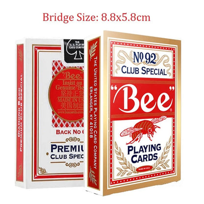 Bee Playing Cards Deck USPCC Collection Poker Card Games Magic Tricks for Magician