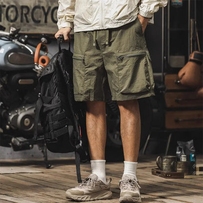 2026 New Summer Cargo Shorts For Men American Style Outdoor Y2K Trendy Sports Pants Baggy Casual Fashion Hip Hop Bermuda Shorts