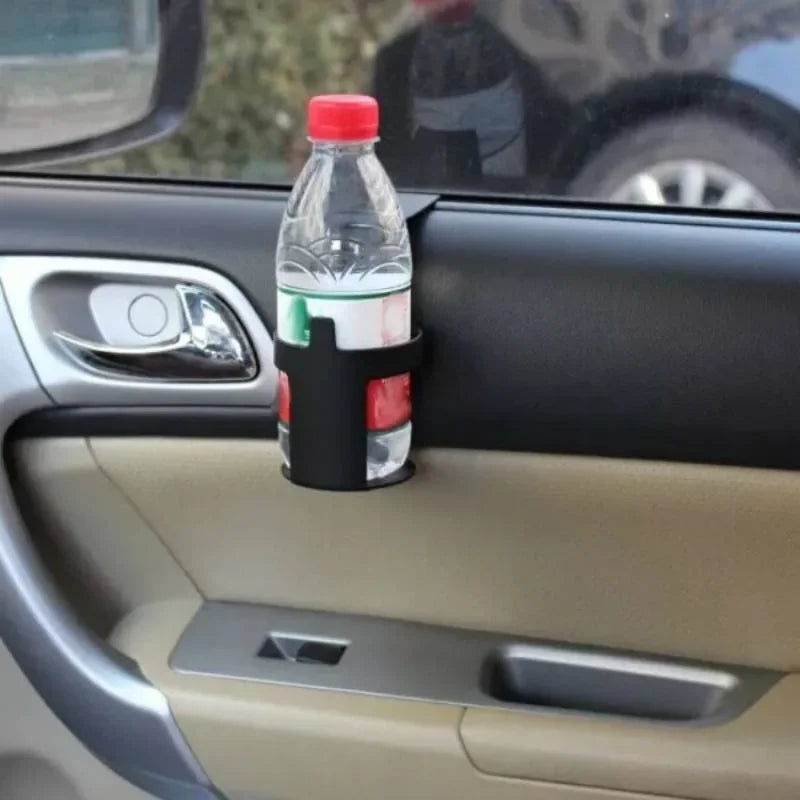 2PCS Car Drink Cup Holder Container Hook Multifunctional Hanging Window Door Mount Universal Water Bottle Cup Stand for Auto