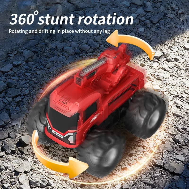 JJRC Q226 2.4G Amphibious 4WD All Terrain RC Car Waterproof LED Light Water Cannon Multiplayer Battle Kids Outdoor Electric Toy
