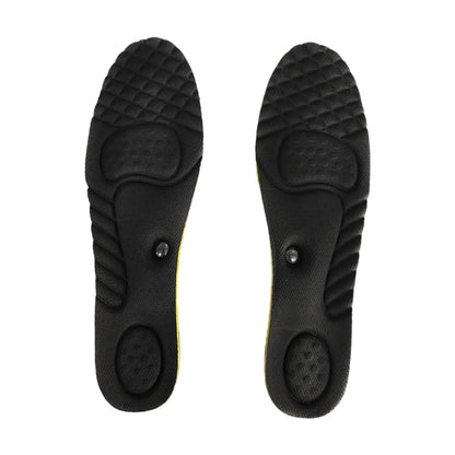 2x Massage s Foot Shoes Insert 34-43 Invisible Inner Men Arch Support Foot Massage Women Height Increase