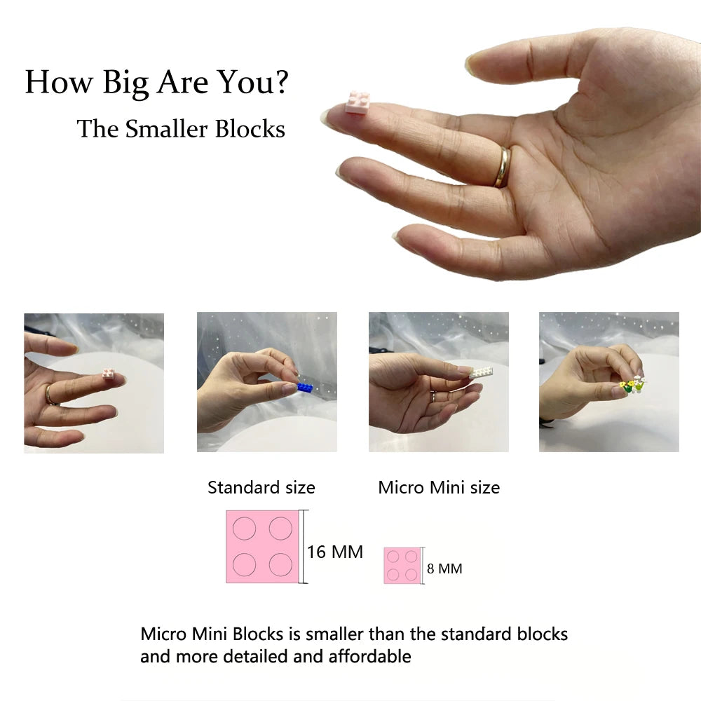 Sphinx Model Building Micro Mini Bricks Blocks Set - DIY Egypt Statue Puzzle with Interlocking Bricks for Creative Display