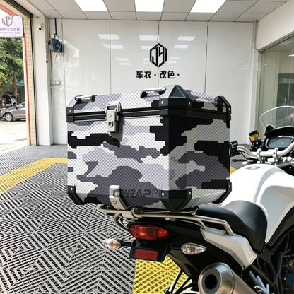 Camouflage Printing Car Wrapping Sticker Waterproof Automotive Vinyl for Motorcycle Self-adhesive Car Decals and Graphics Wrap