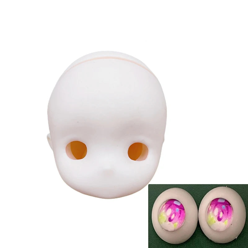 Anime Face Doll Head DIY 30cm Doll Makeup Doll Head or Whole Doll Makeup 1/6 Bjd Doll Girl Doll Toy Gift