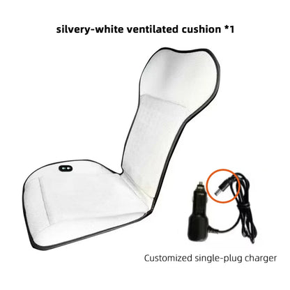 For Tesla model 3 Y ventilation Seat Cushion DC 12V Spacer Car Summer Cool Air Seat Cushion Fast Blowing Ventilation Seat Coolin