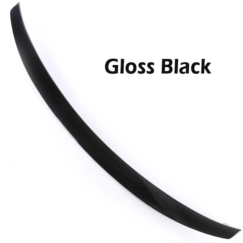 Rear Bumper Spoiler Lip Carbon Fiber MP M4 PSM Style Roof Trunk Wing Tail For BMW 2 Series F22 F23 F87 2014 -2021 Gloss Black