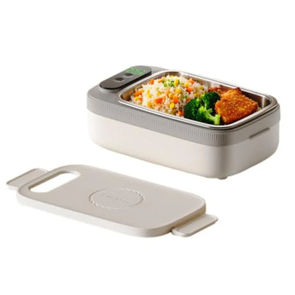 Cordless Electric Lunch Box for Adults, 1000 ml Food Container, 14000mAh Rechargeable Battery, Heated Lunch Box, Portable Self-