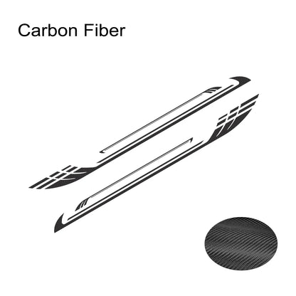 Car Body Side Stickers for Camper RV Van Motorhome Caravan Racing Sport Stripes Vinyl Decal Decoration Auto Tuning Accessories