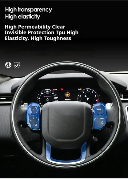 For Haval H6 3rd Gen 2021-2024 Car Center Console Navigation Dashboard Gear Door Window Panel Interior Film Tpu Transparent LHD