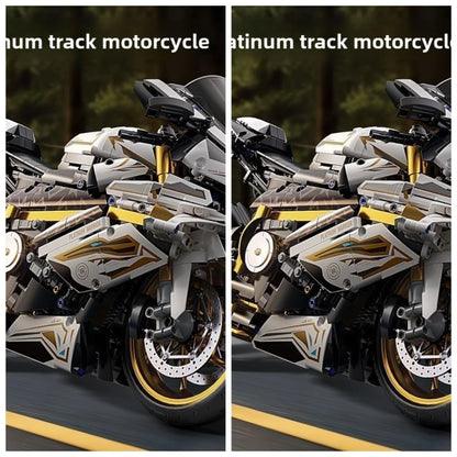 2026 Platinum Motorcycle Building Block M1000RR Compatible Lego Assembled Toy Boy Birthday Gift Model
