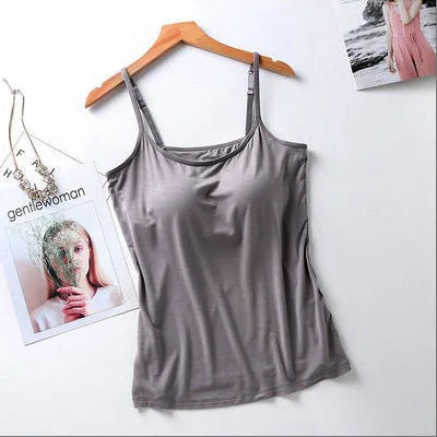 NHKDSASA Seamless Lingerie Women Vest Solid Crop Top Push Up Padded Bralette Woman Vest Basic Comfortable Soft Underwear 4XL