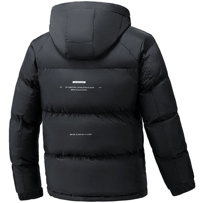 Winter Down Cotton Jacket Men's New Thickened Warm Parka Jackets Loose Casual Hooded Parkas Jacket Men's Windproof Puffer Coat