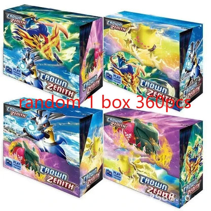 360 Pcs/Box Pokemon Card SCARLET&VIOLE 151 Astral radiance Evolutions Ultra Prism English Booster Battle Transaction Card