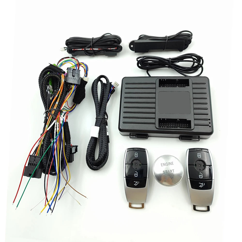 For  Benz 2006-2008 S W221 Add Car Push Keyless Start Stop Remote Starter  Keyless Entry System New Remote Key Car Products