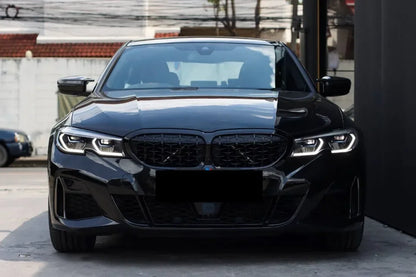 XVIP Front Bumper Kidney Grill Diamonds Style Grille For BMW 3-Series G20 G21 2019-2022 318i 320i 320d 330i 340i 340d M Sport