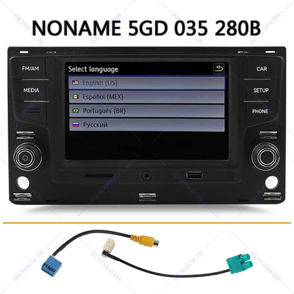 Noname 5GD035280B MIB Carplay Car Radio for VW Golf MK7 MK7.5 Passat B8 Sportvan Tiguan Bluetooth 6.5 inch Android Auto Player