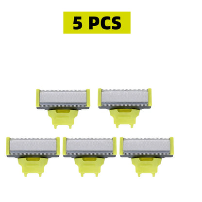 Electric Shaver Head for MLG, 1/2/5PCS, Rechargeable Beard Razor Head, Men Shaving Machine Replacement Blade Heads, Shaver Heads