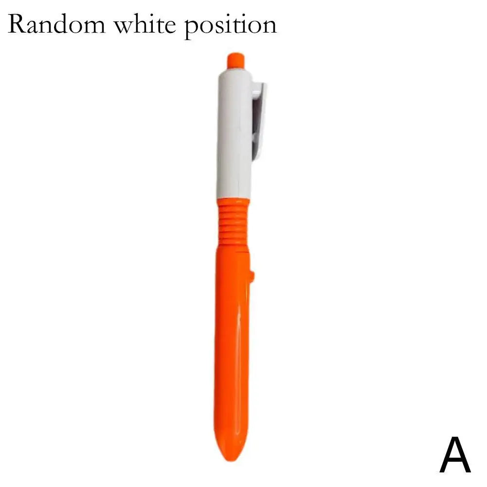 Water Gun Pen Ballpoint Pen Prank Novelty Gadgets for Kids Party Favors 2 in 1 Funny Prank Retractable Pens with Water Spray Pen
