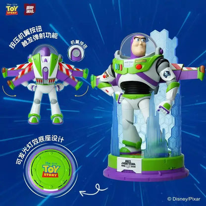New Authentic Hot Toy Story Buzz Lightyear Assembled Model Large Size Multi Jointed Sam Club Same Style Birthday Gift Decor