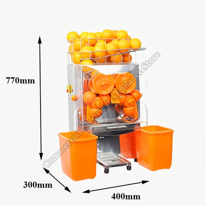 Commercial Fruit Juicer Machine Lemon Orange Juicer Stainless Steel Beverage Machine Automatic Orange Juice Squeezer Machine