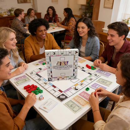 Swiftopoly Taylor Edition Monopoly Board Game Taylor Swift Fan Customized Edition Swift Album Themed Party Game