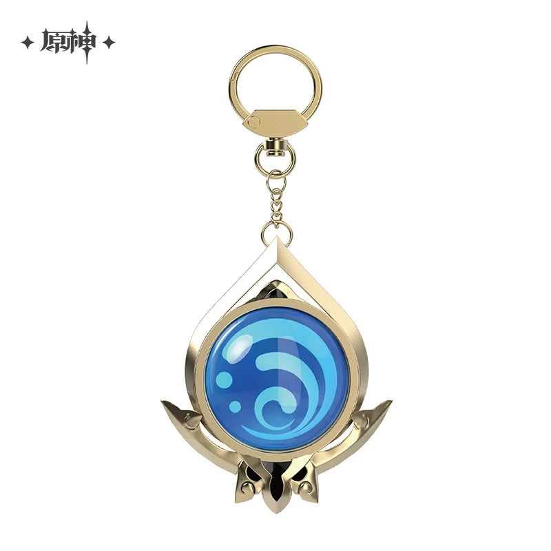Sunsyea Genshin Impact Official Merch miHoYo Original Authentic Eyes of God Keychain Mondstadt Liyue Inazuma