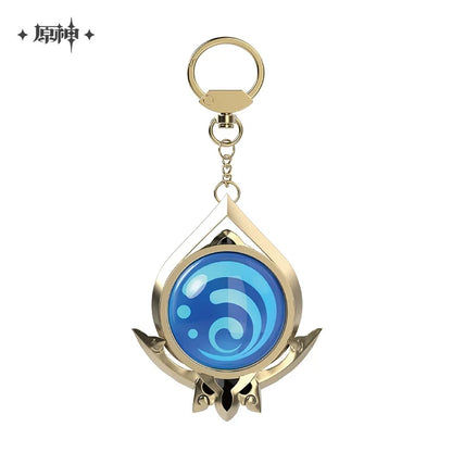 Sunsyea Genshin Impact Official Merch miHoYo Original Authentic Eyes of God Keychain Mondstadt Liyue Inazuma