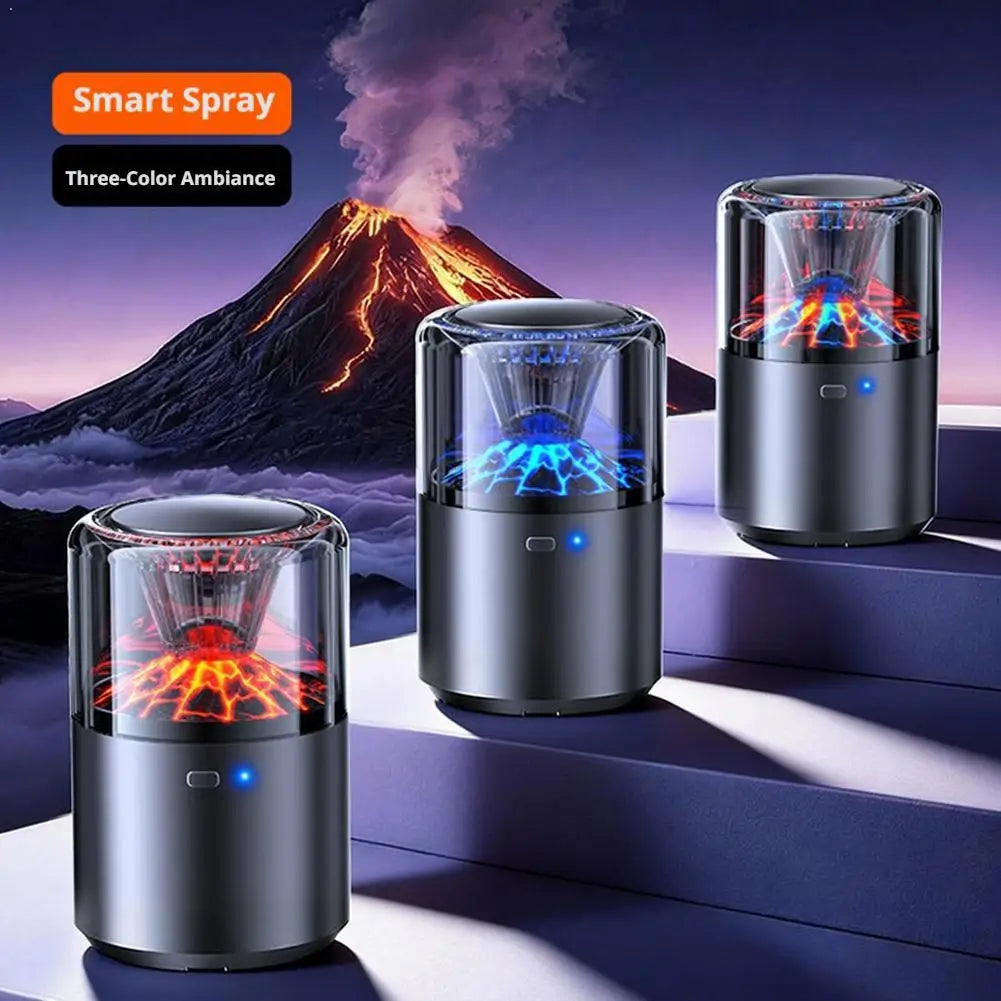 Luxury Car Perfume For Men Electric Aromatherapy Diffuser Odor Eliminator Smart Mist Spray Car Interior Decor Accessories Gift