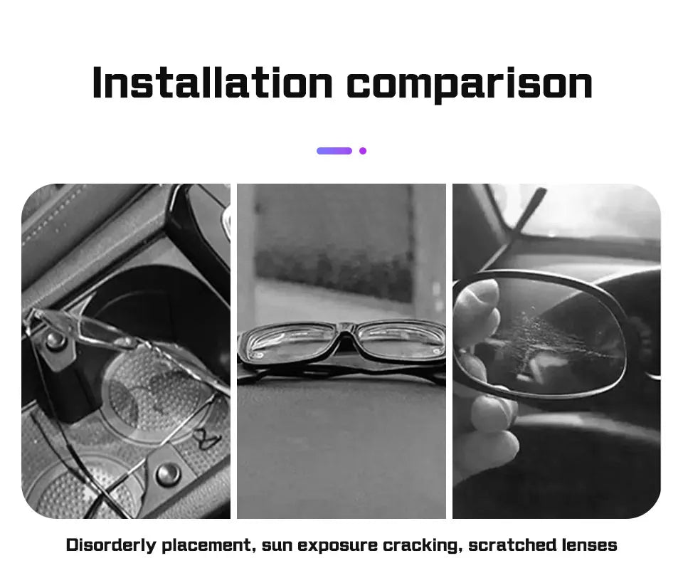For Xpeng G6 P7 P7i X9 G3 G3i G9 P5 X2 N5 F30 H93 Car Visor Glasses Case Portable Accessories Sunglasses Holder Eyeglasses Box
