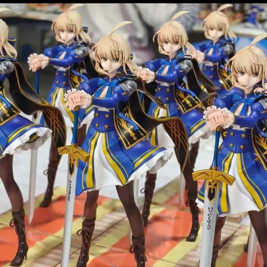 New Ane Studio Saber Altria Action Figure Fate Stay Night Anime Peripheral Desktop Collectible Statue Pvc Trendy Model Toy