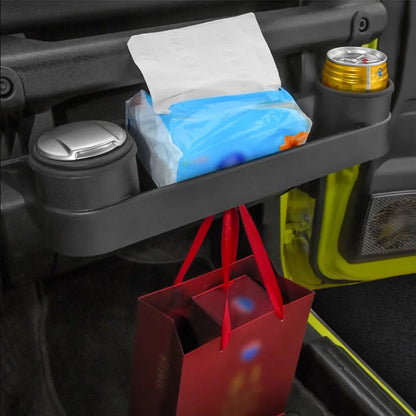 Car Co-pilot Handle Expansion Storage Box Multi-Function Cup Phone Holder Stand for Suzuki Jimny JB64 JB74 2019-2025 Accessories