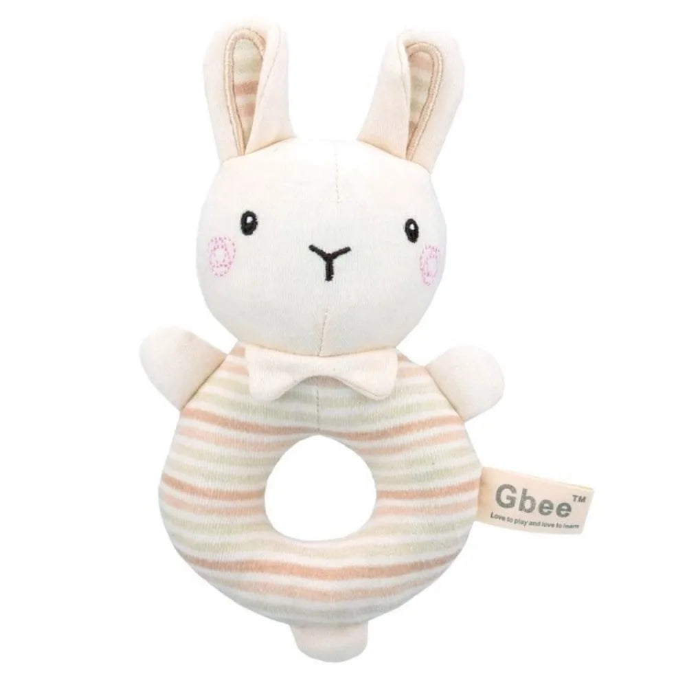 Creative Cartoon Animals Baby Hand Shaker Soft Child Educational Handbells Newborn Comfort Toy Baby Comfort Toys Infant Rattle