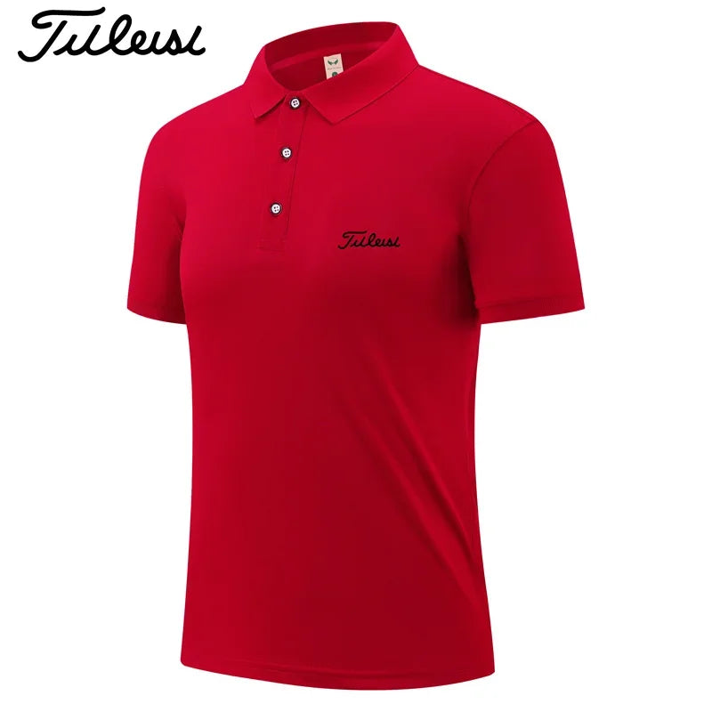 Quick Dry Mens Polo T Shirt Handwritten Script Letter Print Lapel Short Sleeve Solid Sport Daily Wear Tops S-4XL
